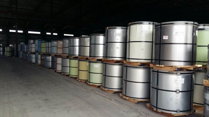 上海定制各種規(guī)格、各顏色彩涂板，建筑用彩鋼板，讓利彩涂卷